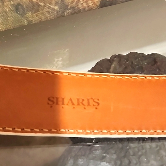 WHITE PYTHON SHARI'S PLACE BELT - Picture 2 of 10